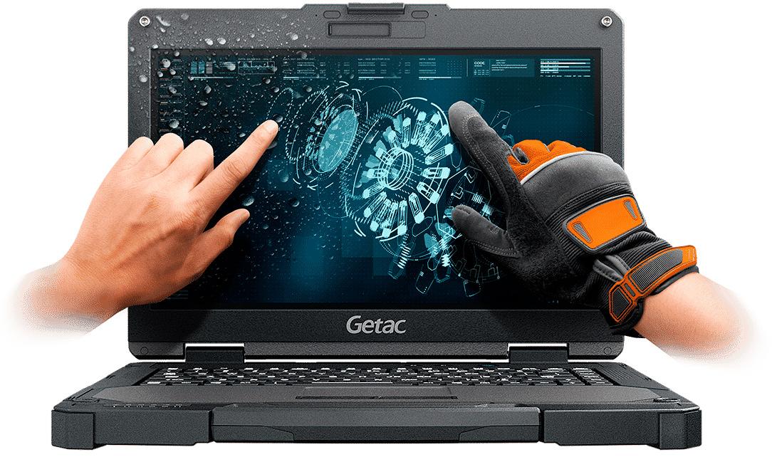 Getac B360 screen