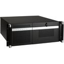 ACP-4010MB, корпус промышленного компьютера 4U 19" для материнских плат ATX, без блока питания, Цвет: черный, Комплектный блок питания: без БП, Модификация: для материнских плат ATX  – ТА