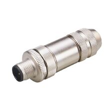Прямой разъем M12 "папа" (4 pin) с клеммами, Ethernet D-coded  – ТА