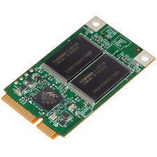 Флэш-диск mSATA 8GB, серия 3ME4 (MLC), −40…+85°C, Объем: 8 GB, Рабочая температура: -40…+85°C, Каналов ввода-вывода: 1  – ТА