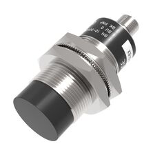 Индуктивный датчик M30×81 (Sn=25 мм), NPN НО, разъем M12, Типоразмер корпуса: M30, Монтажное исполнение: неутапливаемое, Функция выхода: НО, Электрическое исполнение: NPN, Модификация: увеличенное Sn, Электрическое подключение: разъем M12  – ТА
