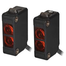 Оптический однолучевой датчик 32×20×11, 0…15 м, NPN, маслостойкий IP67F, кабель 2 м  – ТА