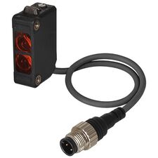 Диффузный датчик 32×20×11, 0…1 м, NPN, маслостойкий IP67F, выносной разъем M12  – ТА