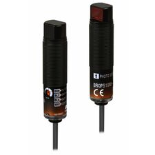 Оптический однолучевой датчик M18×81, 0…10 м, NPN, кабель 2 м  – ТА