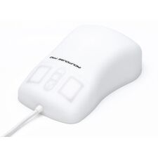 TKH-MOUSE-PRO-IP68-WHITE-USB, защищенная мышь InduMouse® Pro (низ ABS), Цвет: белый, Модификация: ниж. панель из пластика  – ТА