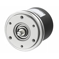 Энкодер Ø58 с валом Ø6, 8000 имп/об, Line Driver (6 фаз), 5 VDC, разъем сзади  – ТА