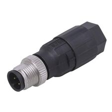Прямой разъем M12 "папа" (4 pin) с клеммами  – ТА