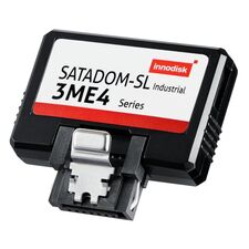 Флэш-диск SATADOM-SL 16GB, серия 3ME4 (MLC), −40…+85°C, питание через кабель, Объем: 16 GB, Тип питания: через внешний кабель или Pin 8, Модификация: в корпусе, Рабочая температура: -40…+85°C, Каналов ввода-вывода: 1  – ТА