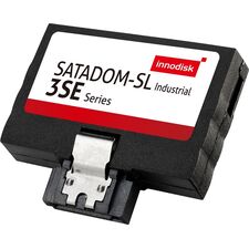 Флэш-диск SATADOM-SL 8GB, серия 3SE (SLC), 0…+70°C, питание через кабель, Объем: 8 GB, Тип питания: через внешний кабель, Рабочая температура: 0…+70°C, Каналов ввода-вывода: 2  – ТА