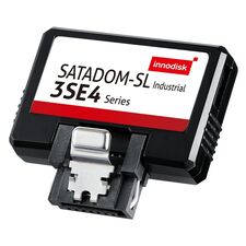 Флэш-диск SATADOM-SL 8GB, серия 3SE4 (SLC), 0…+70°C, питание через кабель, Объем: 8 GB, Тип питания: через внешний кабель или Pin 8, Модификация: в корпусе, Рабочая температура: 0…+70°C, Каналов ввода-вывода: 2  – ТА