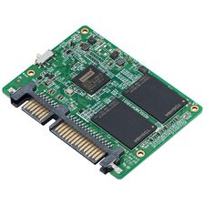 SATA Slim SSD диск 64GB, серия 3TE7 (TLC BiCS3), −40…+85°С, Объем: 64 GB, Рабочая температура: -40…+85°C, Чипы флэш-памяти: Kioxia BiCS3, Каналов ввода-вывода: 2  – ТА