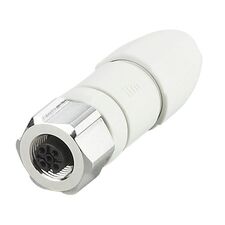 Прямой разъем M12 "мама" (5 pin) с клеммами, Исполнение разъема 1: прямой  – ТА