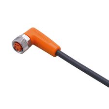 Кабель 2 м с угловым гнездом M8 (4×0.25 мм²), Исполнение разъема 1: угловой, Длина кабеля: 2 м  – ТА