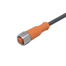 Кабель 12.5 м с прямым гнездом M12 (4×0.34 мм²) для тяжёлых условий, Исполнение разъема 1: прямой, Длина кабеля: 12.5 м  – ТА