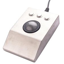 DT-TB, настольный трекбол 38 мм в стальном корпусе (USB), Вход: USB  – ТА