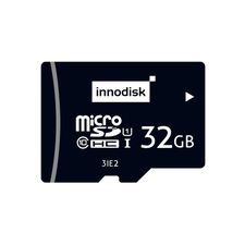 MicroSD карта 32GB, серия 3IE2 (iSLC by MLC), UHS I, −25…+85°C, Объем: 32 GB, Рабочая температура: -25…+85°C, Чипы флэш-памяти: WD MLC  – ТА