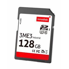 SD карта 16GB, серия 3ME3 (MLC), −25…+85°C, Объем: 16 GB, Рабочая температура: -25…+85°C, Каналов ввода-вывода: 1  – ТА