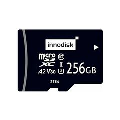 Карта памяти MicroSD 256GB, серия 3TE4 (TLC BiCS5), UHS III, −40…+85°C, Объем: 256 GB, Рабочая температура: -40…+85°C, Чипы флэш-памяти: Innodisk BiCS5  – ТА