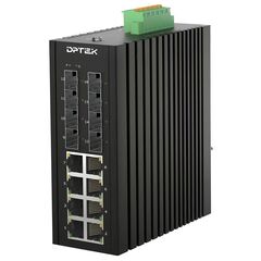 Управляемый L2+ коммутатор 8TX + 4×SFP + 4×10G SFP+  – ТА
