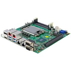 Промышленная мат. плата Mini-ITX для Core i Gen.14/13/12 (Q670E, LGA1100) c 10GbE  – ТА