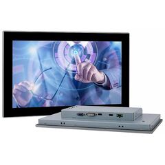 Сенсорный монитор 15.6" FullHD (16:9), −20…+70°С, Диагональ экрана: 15.6", Соотношение сторон: 16:9, Сенсорный экран: ёмкостный мультисенсорный, Материал передней рамки: алюминий анодир.  – ТА