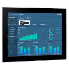 Панельный ПК 15" с Core i7-1255U, 5×USB, 2×COM, 3×LAN, мультитач, Диагональ экрана: 15", Соотношение сторон: 4:3, Сенсорный экран: ёмкостный мультисенсорный, Установленный CPU: i7-1255U, Материал передней рамки: алюминий анодир.  – ТА