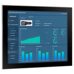 Панельный ПК 17" с Core i7-1255U, 5×USB, 2×COM, 3×LAN, мультитач, Диагональ экрана: 17", Соотношение сторон: 5:4, Сенсорный экран: ёмкостный мультисенсорный, Установленный CPU: i7-1255U, Материал передней рамки: алюминий анодир.  – ТА