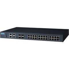 L2 коммутатор 24×Gigabit TX с PoE + 4×Gigabit TX / Combo SFP  – ТА