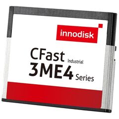 Флэш-диск CFast 256GB, серия 3ME4 (MLC), 0…+70°C, Объем: 256 GB, Рабочая температура: 0…+70°C, Каналов ввода-вывода: 2  – ТА
