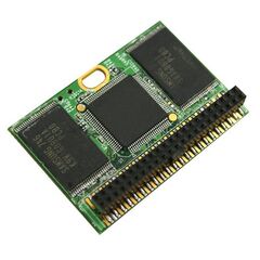 Флэш-диск IDE 8GB, 40-pin горизонтальный тип A, серия EDC 4000 (SLC), −40…+85°C, Объем: 8 GB, Модификация: бескорпусный, тип A, Рабочая температура: -40…+85°C, Каналов ввода-вывода: 2  – ТА
