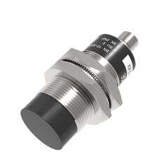 Индуктивный датчик M30×78 (Sn=15 мм), PNP НЗ, разъем M12, Типоразмер корпуса: M30, Монтажное исполнение: неутапливаемое, Функция выхода: НЗ, Электрическое исполнение: PNP, Модификация: стандарт, Электрическое подключение: разъем M12  – ТА