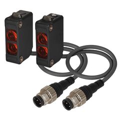 Оптический однолучевой датчик 32×20×11, 0…15 м, NPN, маслостойкий IP67F, выносной разъем M  – ТА