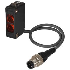 Диффузный датчик 32×20×11, 0…1 м, PNP, маслостойкий IP67F, выносной разъем M12  – ТА