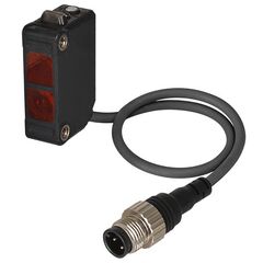 Рефлекторный датчик 32×20×11, 0…3 м, PNP, маслонепроницаемый IP67G, выносной разъем M12  – ТА
