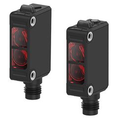 Оптический однолучевой датчик 32×20×11, 0…30 м, NPN, разъем M8  – ТА