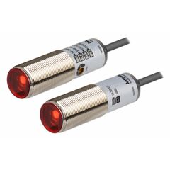 Оптический однолучевой датчик M18×63, 0…30 м, NPN, кабель 2 м  – ТА