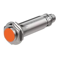 Индуктивный датчик M18×87 (Sn=5 мм), PNP НО, разъем M12, Тип напряжения: DC, Типоразмер корпуса: M18, Монтажное исполнение: утапливаемое, Функция выхода: НО, Электрическое исполнение: PNP, Модификация: длинный корпус, Электрическое подключение: разъем M12, Длина кабеля: −  – ТА