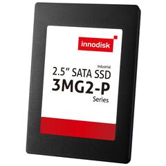 2.5" SSD-диск 32GB серии 3MG2-P (MLC), iCell, −40…+85°С, Объем: 32 GB, Резервирование питания: iCell, Рабочая температура: -40…+85°C, Каналов ввода-вывода: 4  – ТА
