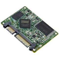 SATA Slim SSD-диск 16GB серии 3MG2-P (MLC), −40…+85°С, Объем: 16 GB, Рабочая температура: -40…+85°C, Каналов ввода-вывода: 2  – ТА