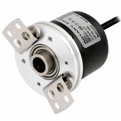 Инкр.энкодер Ø58, 400 имп/об, фазы (A, B, Z),  NPN с ОК, 12…24 VDC, кабель сзади  – ТА