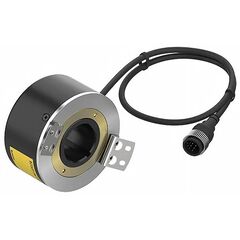 Энкодер Ø80 с полым валом Ø30,60 имп/об, Line Driver (6 фаз), 5 VDC, вынос.разъем  – ТА