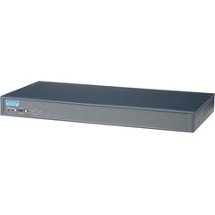 Сервер COM-портов (8×RS-232/422/485) RJ48 для Ethernet (2 порта), Всего COM-портов: 8, Разъемы COM-портов: RJ45, Тип портов: RS-232/422/485, Вход: 220 VAC, Модификация: в 19" стойку, Рабочая температура: -10…+60°C  – ТА
