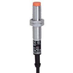 Индуктивный датчик M12×71 (Sn=4 мм), NPN "НО", кабель 2 м, штуцер, Тип напряжения: DC, Монтажное исполнение: неутапливаемое, Функция выхода: НО, Электрическое исполнение: NPN, Модификация: корпус из латуни, Электрическое подключение: кабель со штуцером, Длина кабеля: 2 м  – ТА