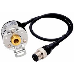 Энкодер Ø40 с полым глух. валом Ø8, 1024 имп/об, Line Driver (6 фаз), 12…24 VDC, разъем  – ТА