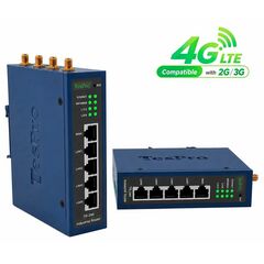 Роутер с 4G LTE, Wi-Fi 4, 5×LAN, 2×RS-485, RS×232, 4×DI/DO  – ТА