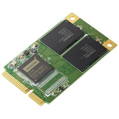 Флэш-диск mSATA 1GB, серия 3SE (SLC), −40…+85°C, Объем: 1 GB, Рабочая температура: -40…+85°C, Каналов ввода-вывода: 1  – ТА