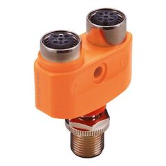 Y-разветвитель M12 "папа" (5 pin) → 2×M12 "мама" 4-pin  – ТА