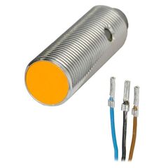 Индуктивный датчик M12×36 (Sn=2 мм), PNP "НО", кабель 2 м  – ТА