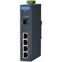 Коммутатор 4×Gigabit TX + 1×Gigabit SFP, −40…+75°С, Порты Gigabit TX: 4, Порты Gigabit оптика: Gigabit SFP (1 порт), Оптические разъемы SX/LX/BX: mini-GBIC, Рабочая температура: -40…+75°C  – ТА