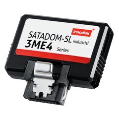 Флэш-диск SATADOM-SL 16GB, серия 3ME4 (MLC), −40…+85°C, питание через SATA Pin7, Объем: 16 GB, Тип питания: через SATA Pin 7 или Pin 8, Модификация: в корпусе, Рабочая температура: -40…+85°C, Каналов ввода-вывода: 1  – ТА